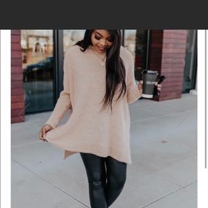 Never Worn Pink Lily Sweater!